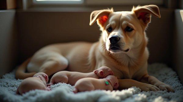 Caisse de mise bas : le choix essentiel pour la sécurité des chiots et du chien lors de la naissance